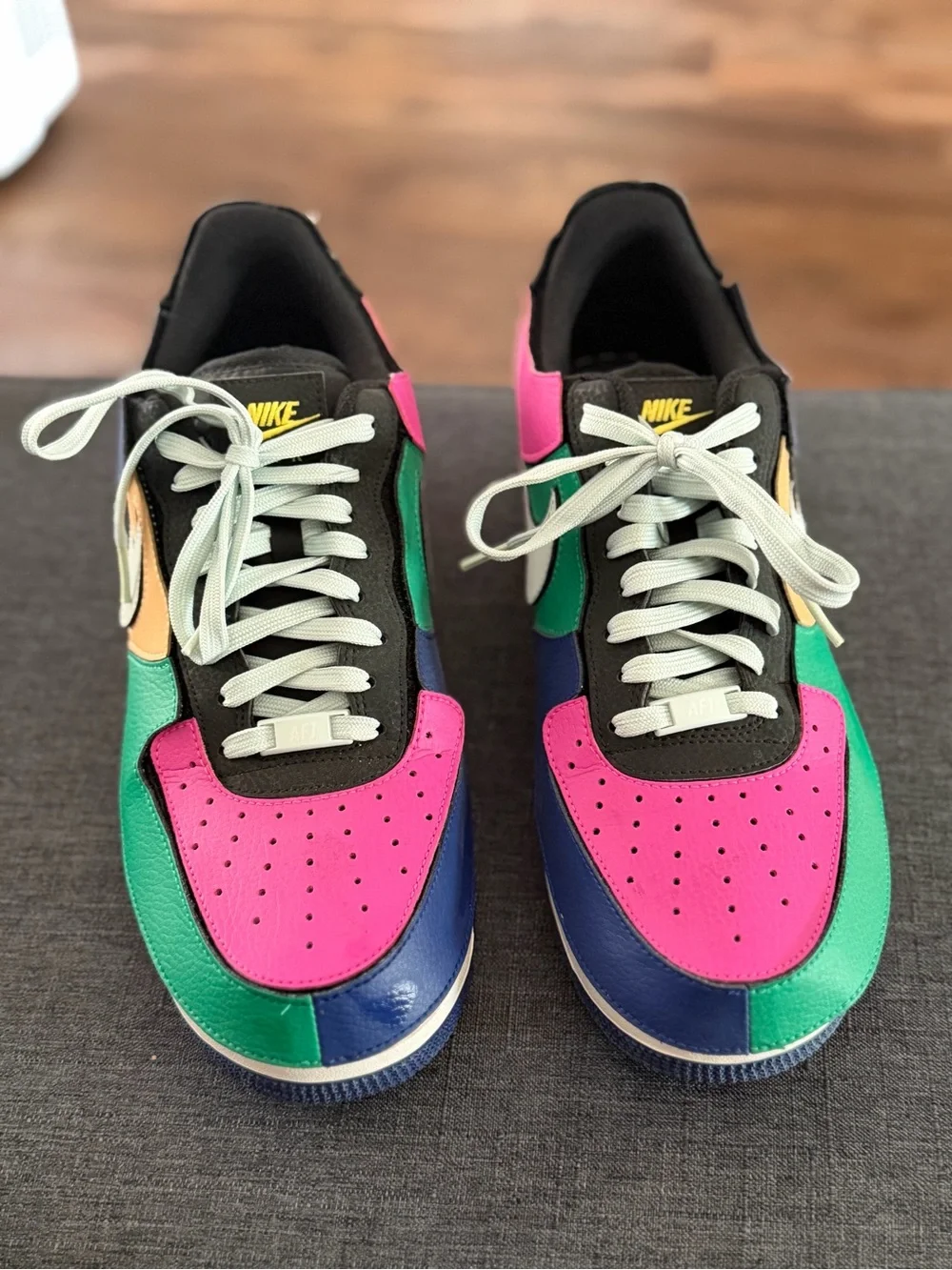 Nike Air Force 1/1 'Black Multi-Color